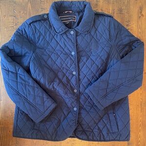 Tommy Hilfiger Women's Blue Quilted Jacket